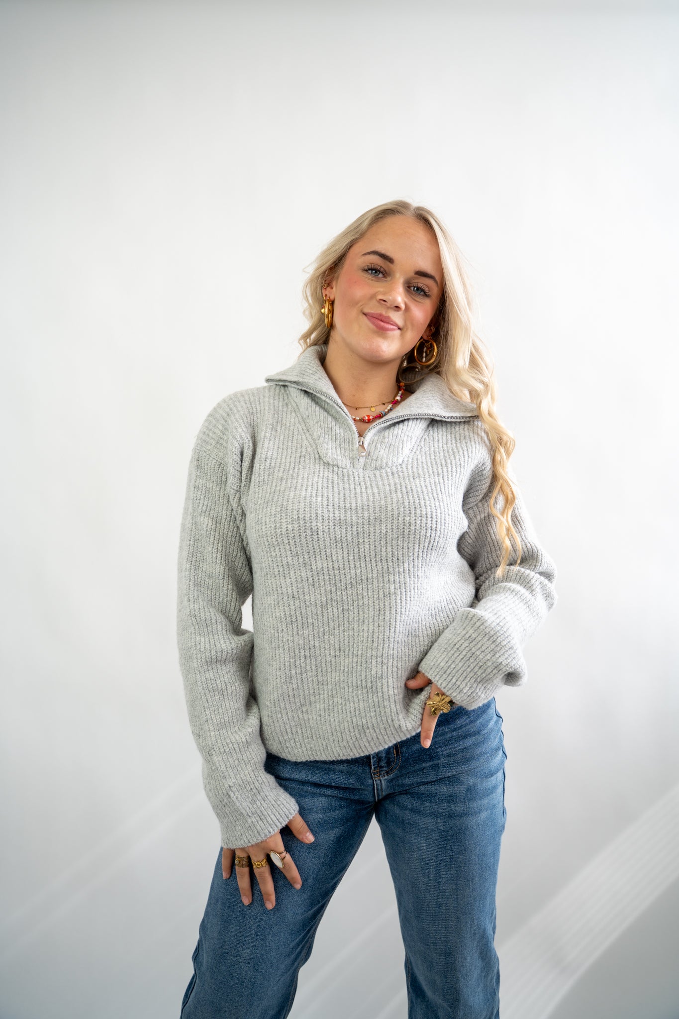 Lila Sweater - Grijs