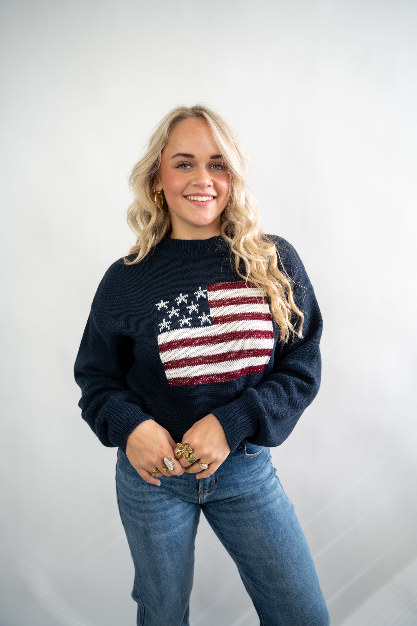 Sparkle USA Trui - Blauw